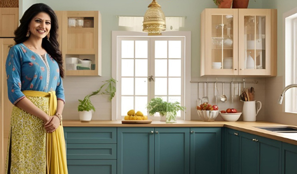 wooden kitchen designs for Indian homes