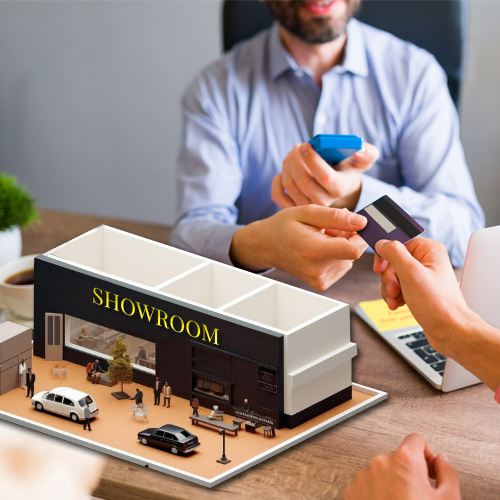 No showroom rent or sales commission