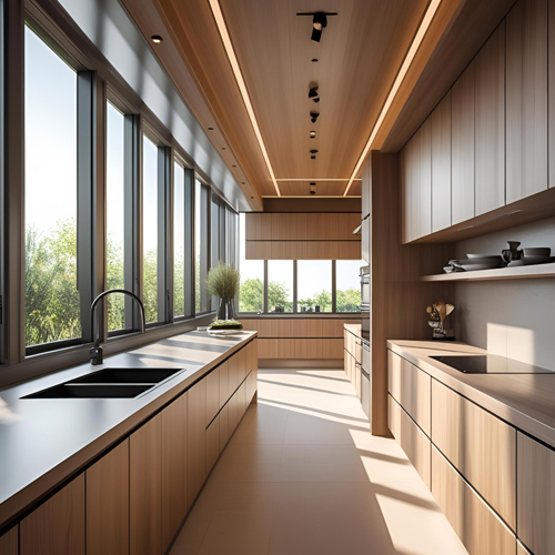 Parallel Modular Kitchen