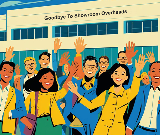 Goodbye to Showroom Overheads