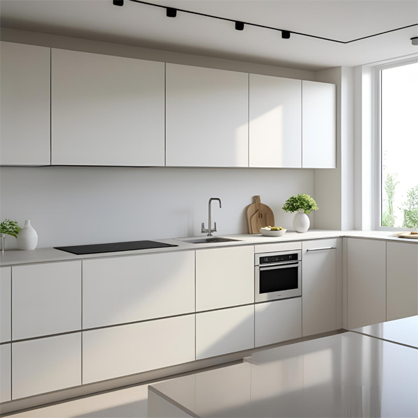 Handleless Modular Kitchen Design Delhi 2025