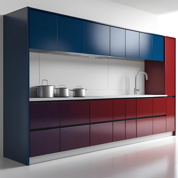 straight line modular kitchen design layout