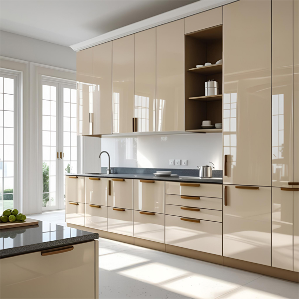 Acrylic Finish Modular Kitchen Delhi
