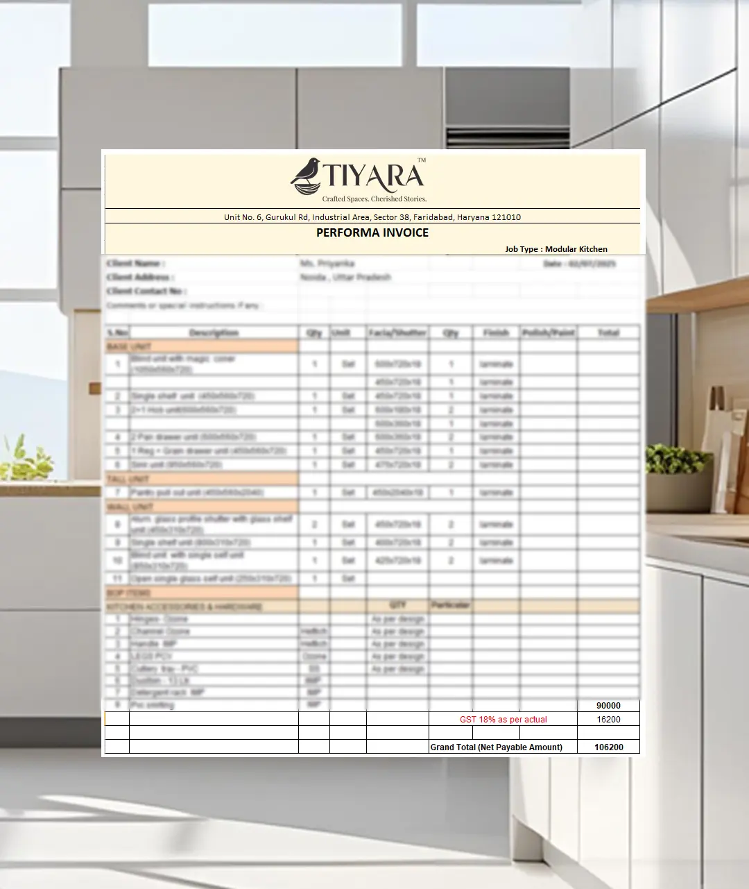 Modular Kitchen Quote in 60 Sec – Free in Delhi