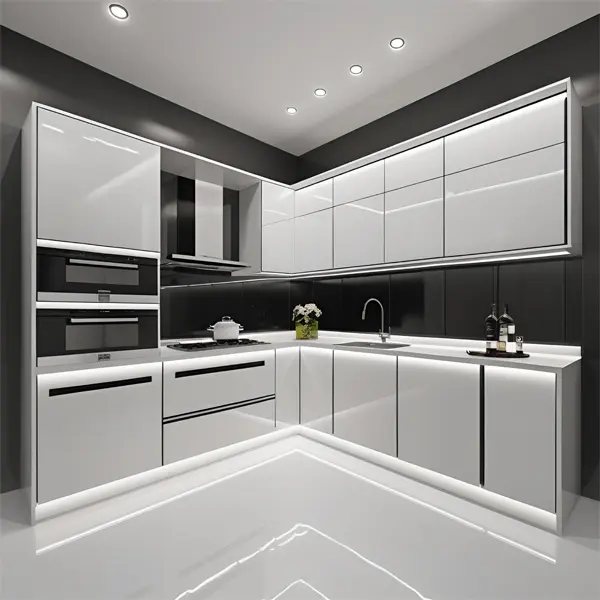 L-Shaped Modular Kitchen Ideas in Delhi NCR 2025