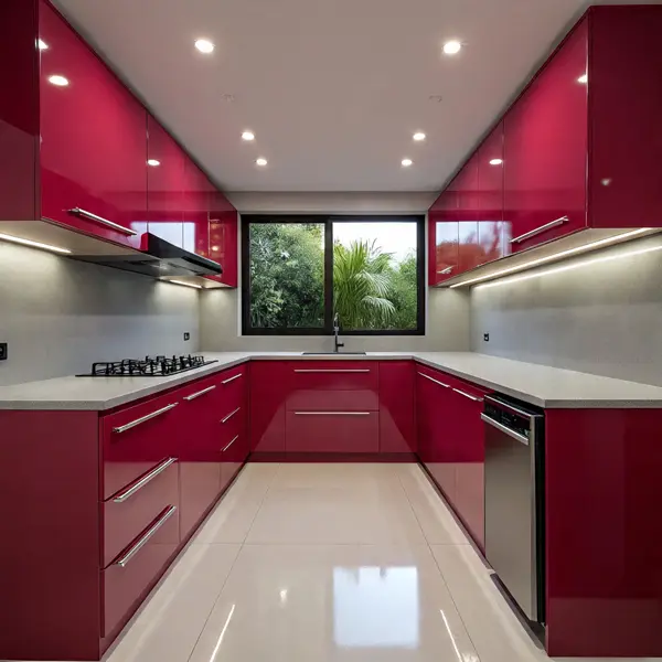 U-Shaped Modular Kitchen Design Ideas for 2025