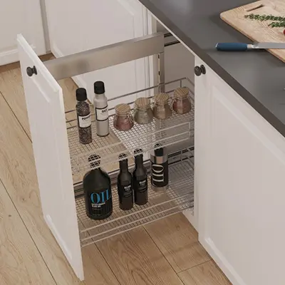 Factory-direct parallel modular kitchen designs for small flats