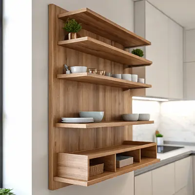 Factory-direct small modular kitchen installation