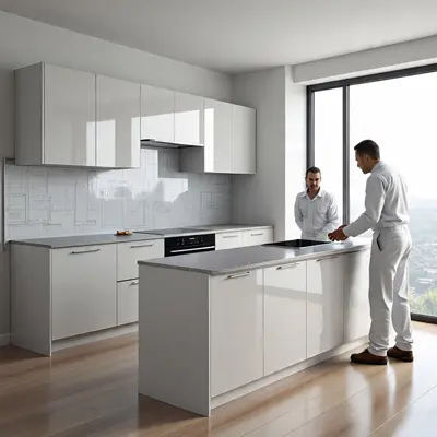 72 hours installation small modular kitchen setup