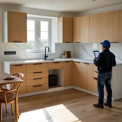 72 hours installation small modular kitchen setup