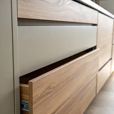 Compact Parallel Modular Kitchen Designs with 72-hour installation