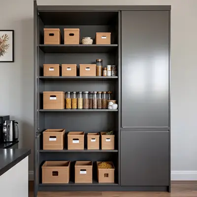 Compact Parallel Modular Kitchen Designs with 72-hour installation