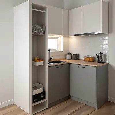 factory-direct modular kitchen for flats – No showroom costs
