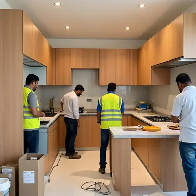 Quick Installation on Island Modular Kitchen Designs – Modern Indian Homes