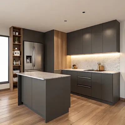 modern modular kitchen for flats – Delhi homeowner review