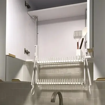 modular kitchen for flats – compact storage design