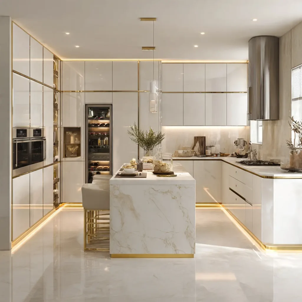 modern island modular kitchen designs