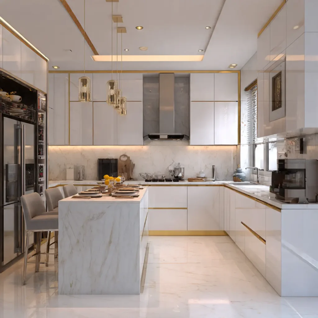 modern island modular kitchen designs