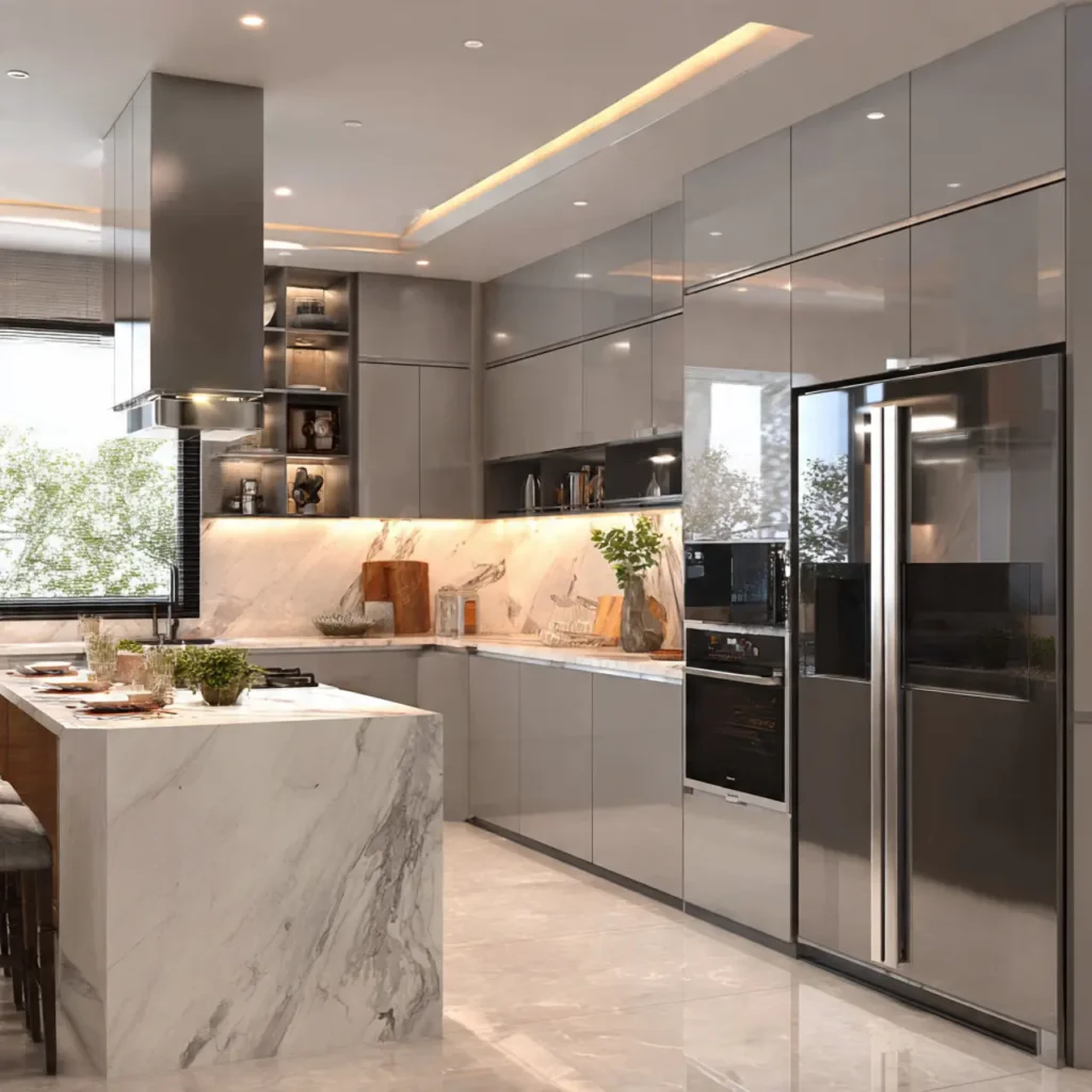 Island Modular Kitchen Designs